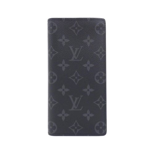 Monogram Eclipse Coated Canvas Long Wallet (Bi-Fold) (Pre-Owned) - Louis Vuitton - Modalova