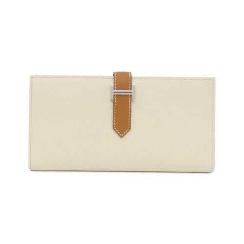 Bearn Epsom Leather Long Wallet (Bi-Fold) (Pre-Owned) - Hermes - Modalova