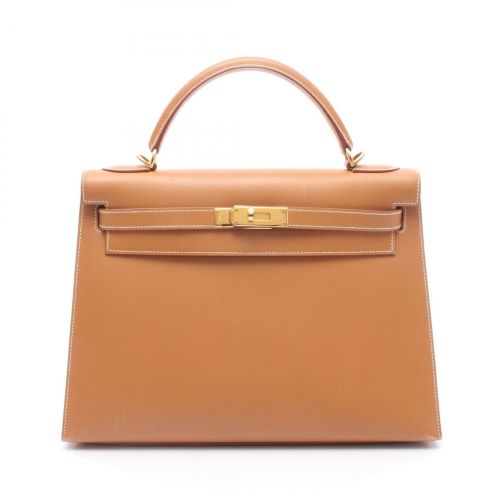 Chamonix Leather Handbag (Pre-Owned) - Hermes - Modalova