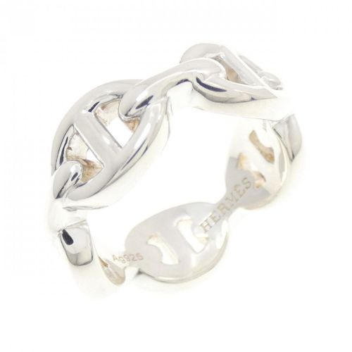 Silver 925 Band Ring (Pre-Owned) - Hermes - Modalova