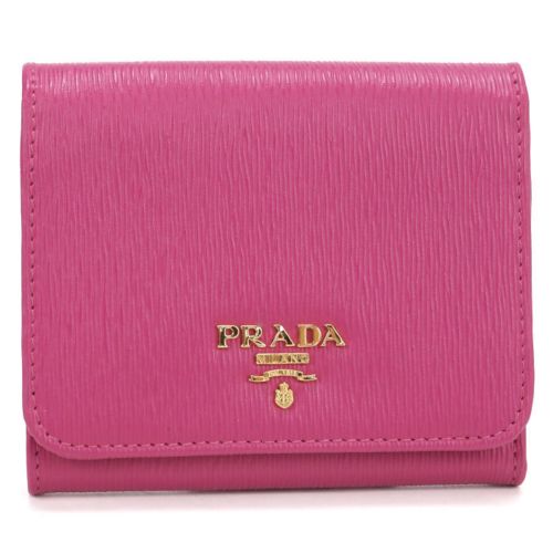 Leather Wallet (Tri-Fold) (Pre-Owned) - Prada - Modalova