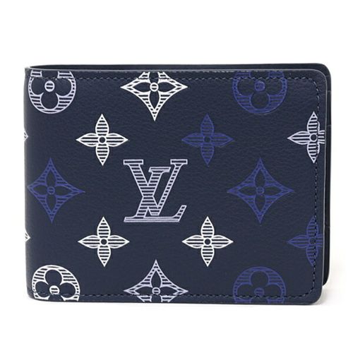 Monogram Shadow Monogram Shadow Leather Wallet (Bi-Fold) (Pre-Owned) - Louis Vuitton - Modalova