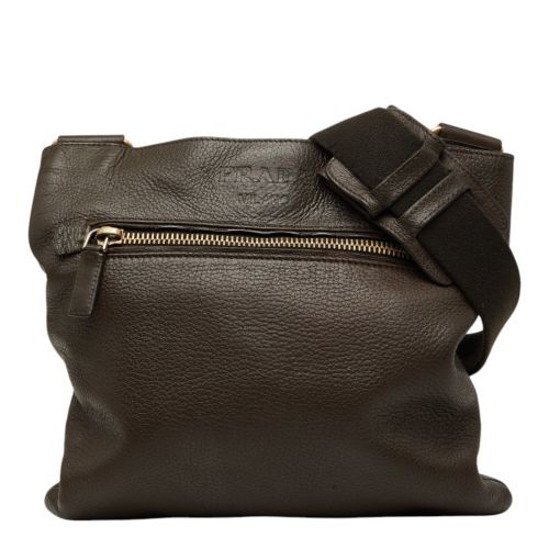 Leather Shoulder Bag (Pre-Owned) - Prada - Modalova