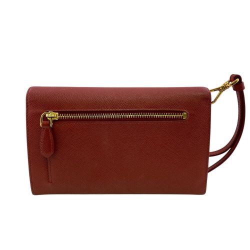 Saffiano Leather Wallet (Bi-Fold) (Pre-Owned) - Prada - Modalova