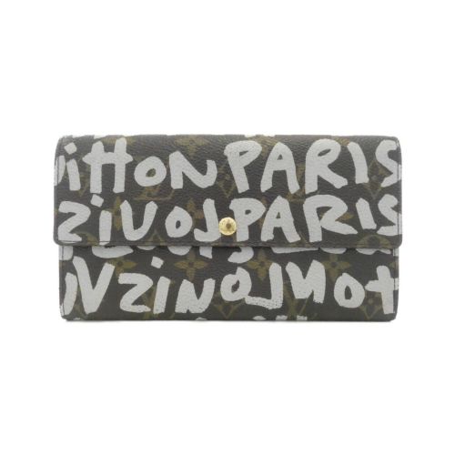 Coated Canvas Long Wallet (Bi-Fold) (Pre-Owned) - Louis Vuitton - Modalova