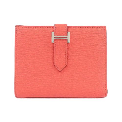 Chevre Leather Wallet (Bi-Fold) (Pre-Owned) - Hermes - Modalova