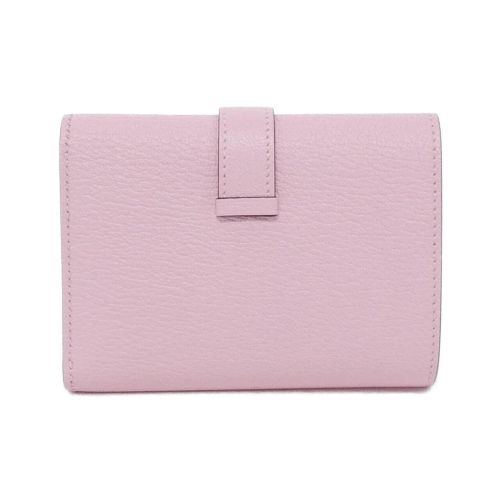 Chevre Leather Wallet (Tri-Fold) (Pre-Owned) - Hermes - Modalova