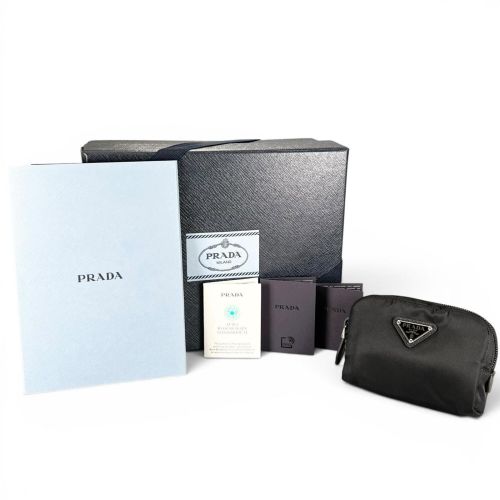 Prada Black Nylon Pouch (Pre-Owned) - Prada - Modalova