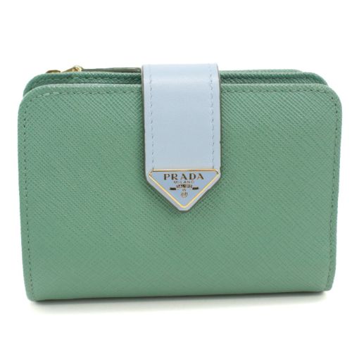 Leather Wallet (Bi-Fold) (Pre-Owned) - Prada - Modalova