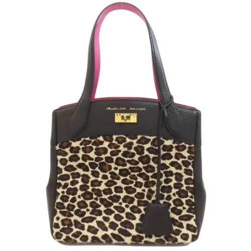 Leather Handbag (Pre-Owned) - A.D.M.J - Modalova