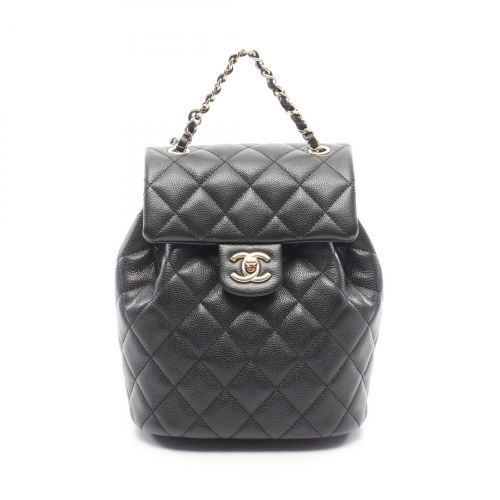 Grained Calfskin Backpack Handbag (Pre-Owned) - Chanel - Modalova