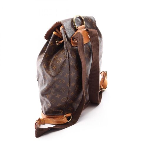 Coated Canvas Leather Backpack (Pre-Owned) - Louis Vuitton - Modalova