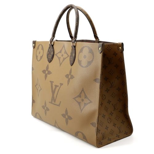 Monogram Reverse Monogram Reverse Monogram Handbag Tote Bag (Pre-Owned) - Louis Vuitton - Modalova