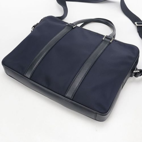 Nylon Leather Briefcase (Pre-Owned) - Prada - Modalova