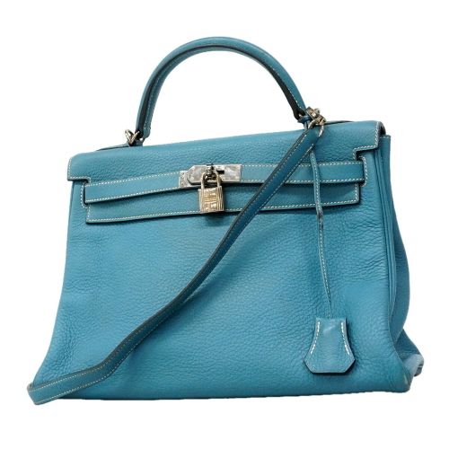 Taurillon Clemence Leather Handbag (Pre-Owned) - Hermes - Modalova