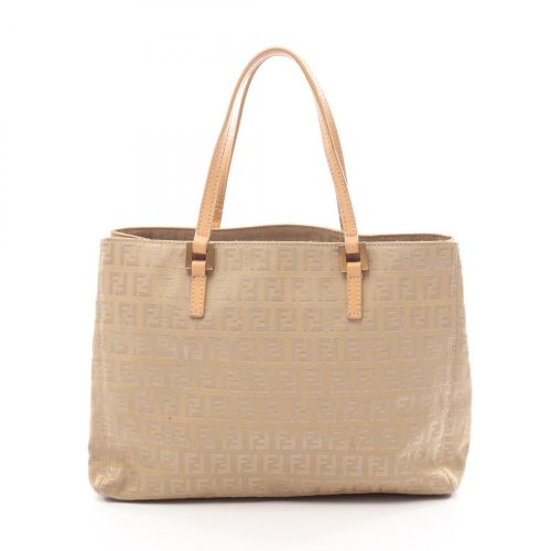 Canvas Leather Handbag (Pre-Owned) - Fendi - Modalova