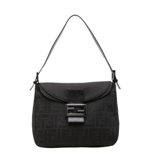 Canvas Leather Handbag (Pre-Owned) - Fendi - Modalova