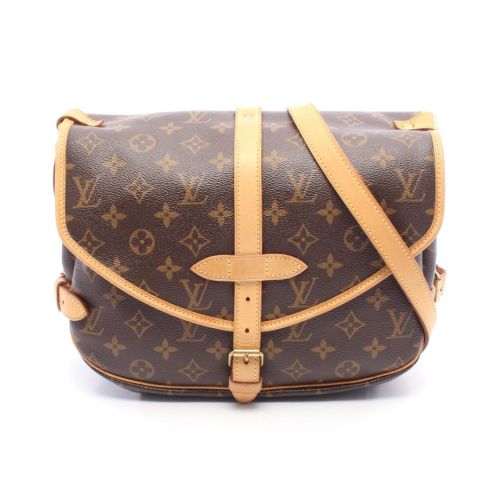 Monogram Coated Canvas Leather Shoulder Bag (Pre-Owned) - Louis Vuitton - Modalova