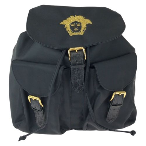 Nylon Backpack (Pre-Owned) - Versace - Modalova
