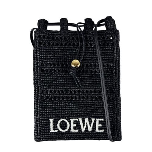 Raffia Shoulder Bag (Pre-Owned) - Loewe - Modalova