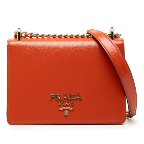 Leather Shoulder Bag (Pre-Owned) - Prada - Modalova