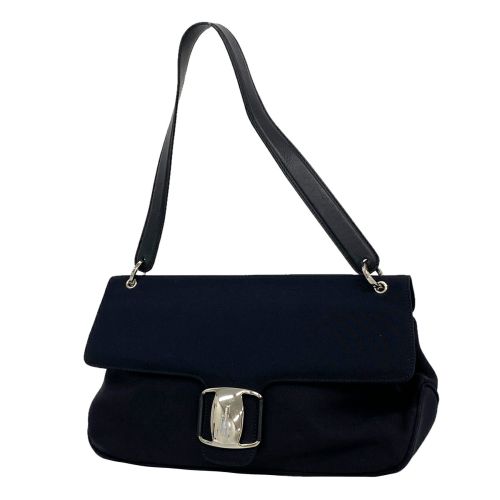 Canvas Shoulder Bag (Pre-Owned) - Salvatore Ferragamo - Modalova