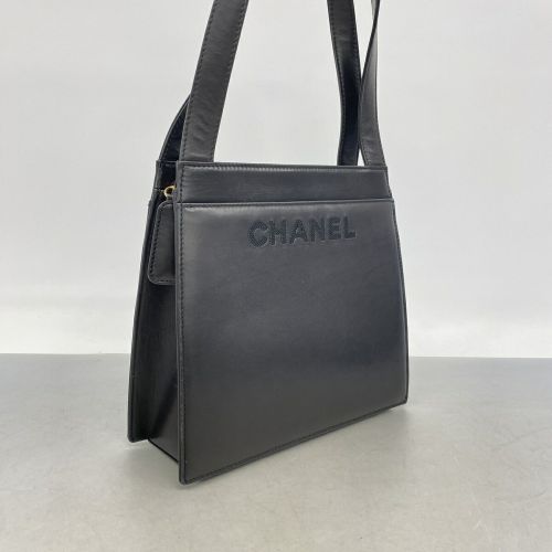 Leather Tote Bag (Pre-Owned) - Chanel - Modalova
