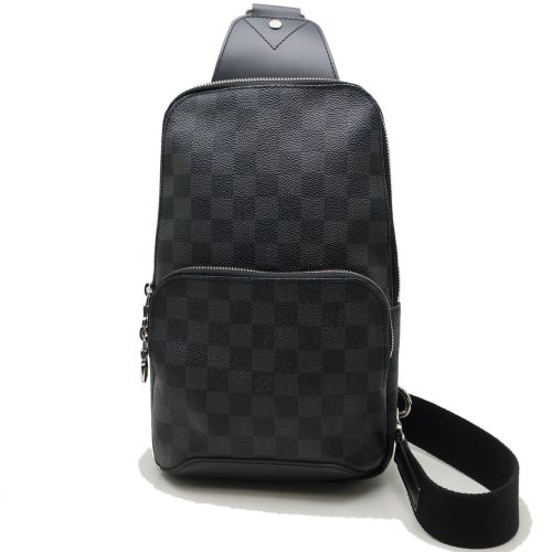 Damier Graphite Damier Canvas Sling Bag (Pre-Owned) - Louis Vuitton - Modalova