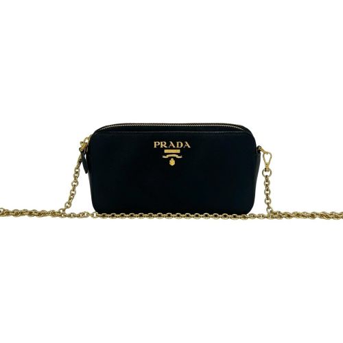 Leather Pochette Shoulder Bag (Pre-Owned) - Prada - Modalova