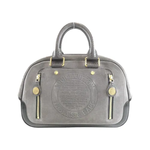 Suede Leather Handbag (Pre-Owned) - Louis Vuitton - Modalova