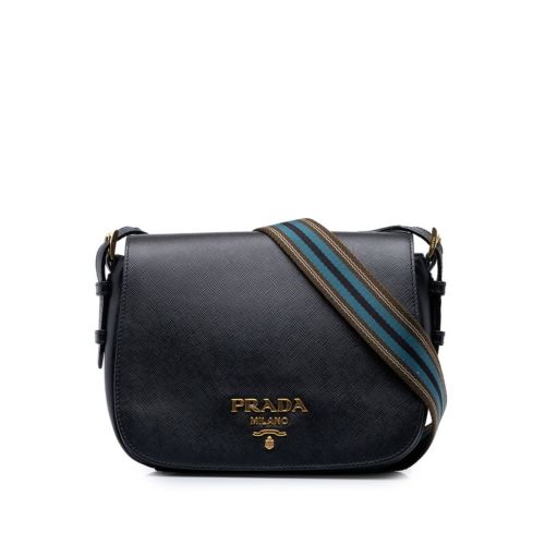 Leather Shoulder Bag (Pre-Owned) - Prada - Modalova