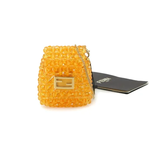 Beads Leather Pouch Shoulder Bag (Pre-Owned) - Fendi - Modalova