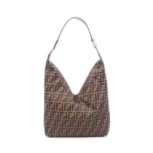 Canvas Leather Handbag Shoulder Bag (Pre-Owned) - Fendi - Modalova
