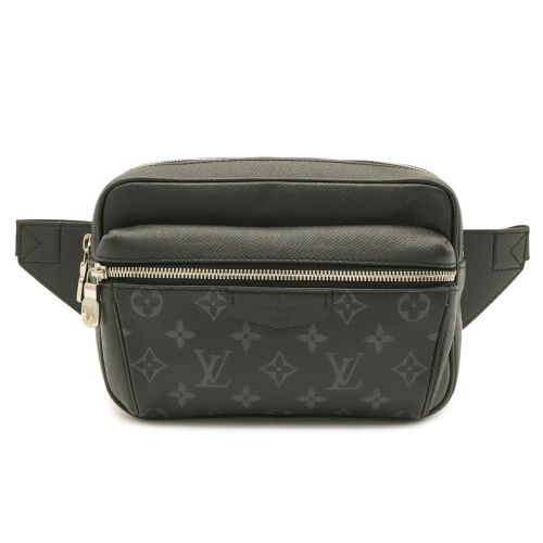 Monogram Eclipse Monogram Eclipse Taiga Leather Fanny Pack (Pre-Owned) - Louis Vuitton - Modalova