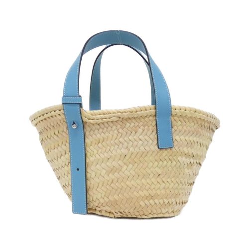 Raffia Leather Handbag (Pre-Owned) - Loewe - Modalova