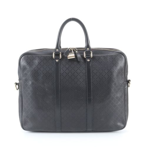 Leather Briefcase (Pre-Owned) - Gucci - Modalova