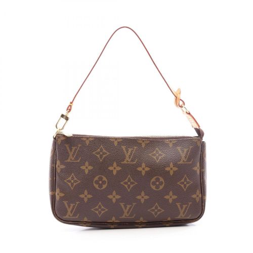 Monogram Leather Handbag (Pre-Owned) - Louis Vuitton - Modalova