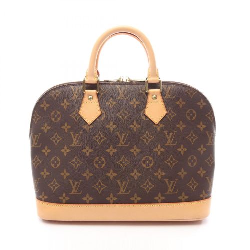 Monogram Leather Handbag (Pre-Owned) - Louis Vuitton - Modalova