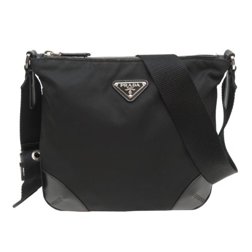 Nylon Leather Shoulder Bag (Pre-Owned) - Prada - Modalova