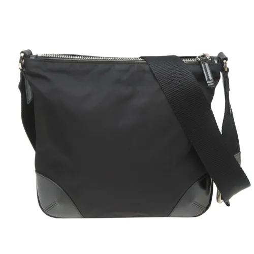 Nylon Leather Shoulder Bag (Pre-Owned) - Prada - Modalova