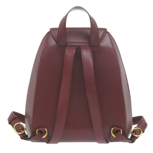 Leather Backpack (Pre-Owned) - Cartier - Modalova