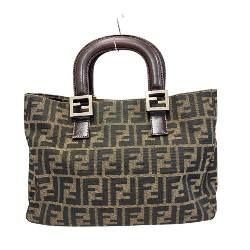 Zucca Canvas Handbag (Pre-Owned) - Fendi - Modalova
