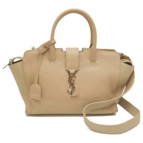 Leather Handbag (Pre-Owned) - Saint Laurent - Modalova