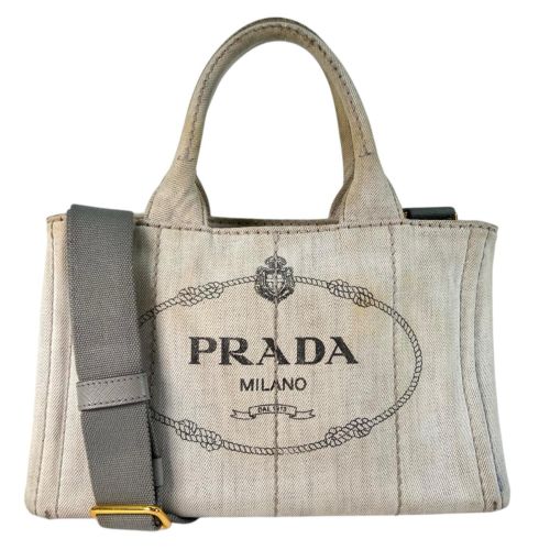 Denim Handbag (Pre-Owned) - Prada - Modalova