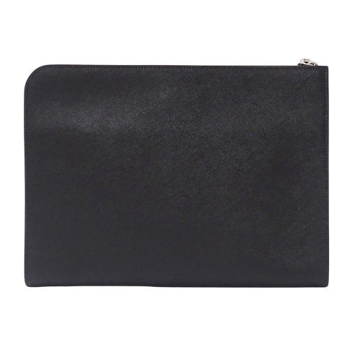 Saffiano Triangle Clutch Bag (Pre-Owned) - Prada - Modalova