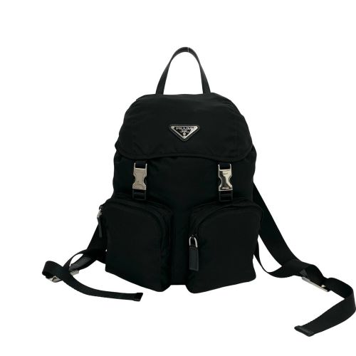 Nylon Leather Backpack (Pre-Owned) - Prada - Modalova