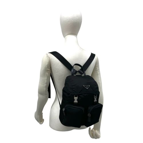 Nylon Leather Backpack (Pre-Owned) - Prada - Modalova