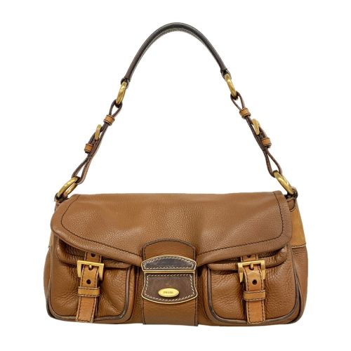 Leather Shoulder Bag (Pre-Owned) - Prada - Modalova