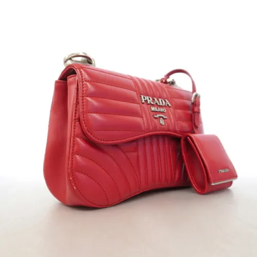 Leather Shoulder Bag (Pre-Owned) - Prada - Modalova