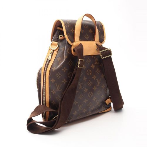 Coated Canvas Monogram Leather Backpack Handbag (Pre-Owned) - Louis Vuitton - Modalova